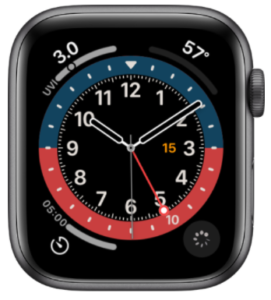 GMT Apple Watch の文字盤
