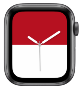 ストライプの Apple Watch フェイス