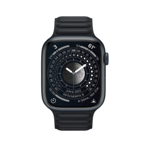 月面の Apple Watch フェイス